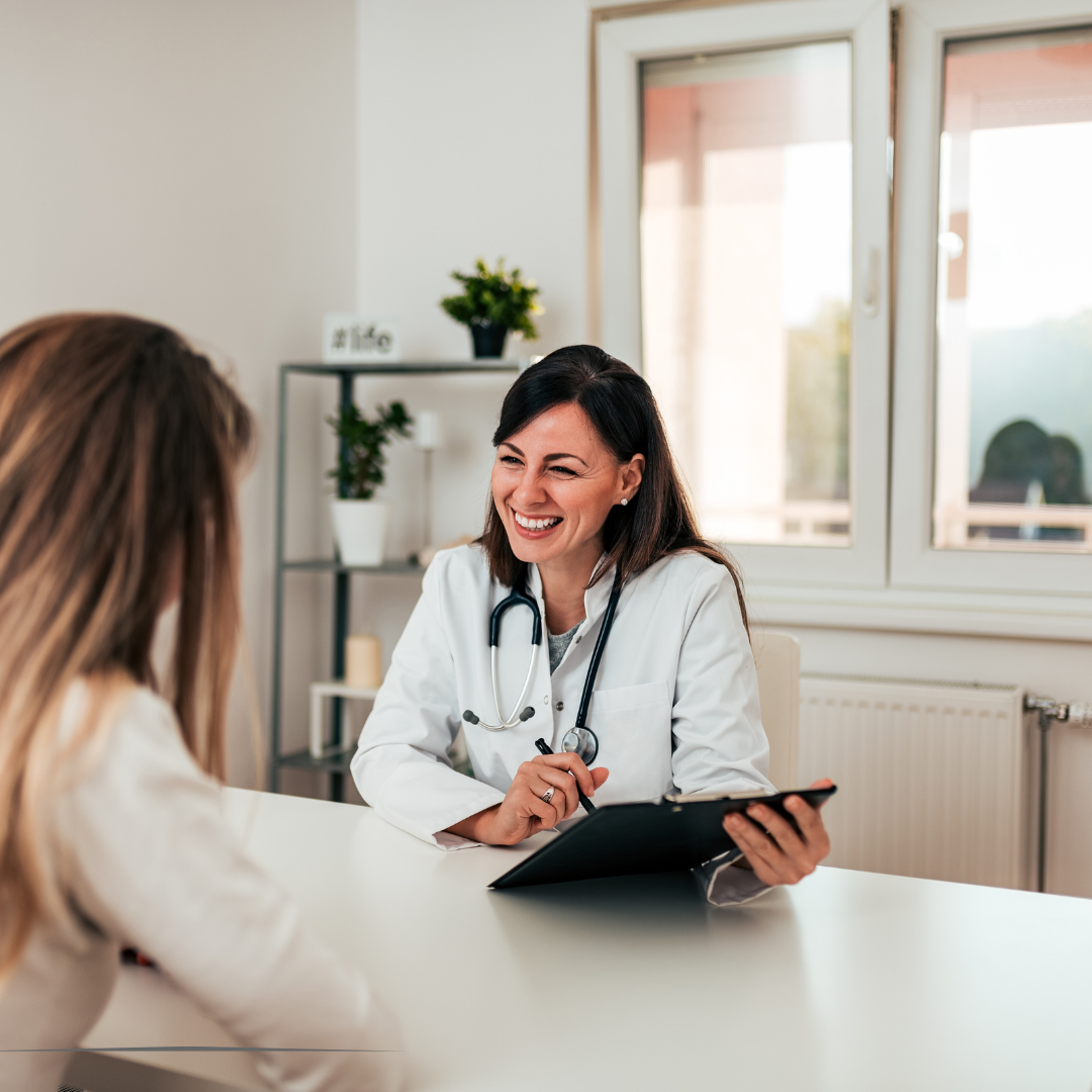 In-person appointment with a doctor
